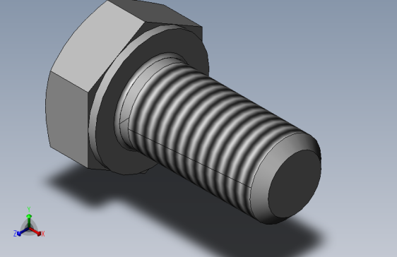 GB／T5781-2000六角头螺栓全螺纹C级M5×10
