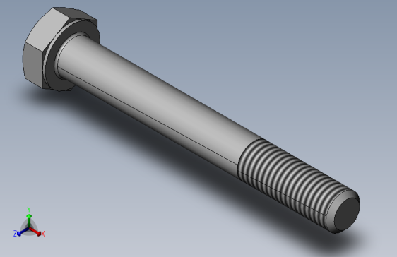 GB／T5780-2000六角头螺栓C级M8×65