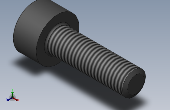 GB／T70．1-2000内六角圆柱头螺钉M3×10