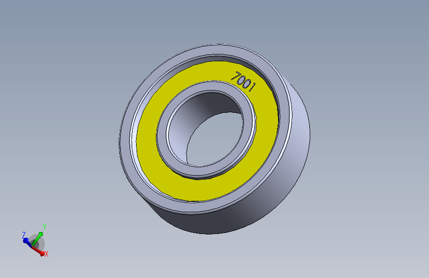 角接触球轴承7001