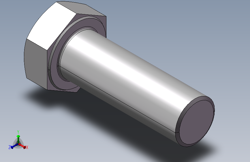 六角头螺栓 细牙 全螺纹M20×1.5×60
