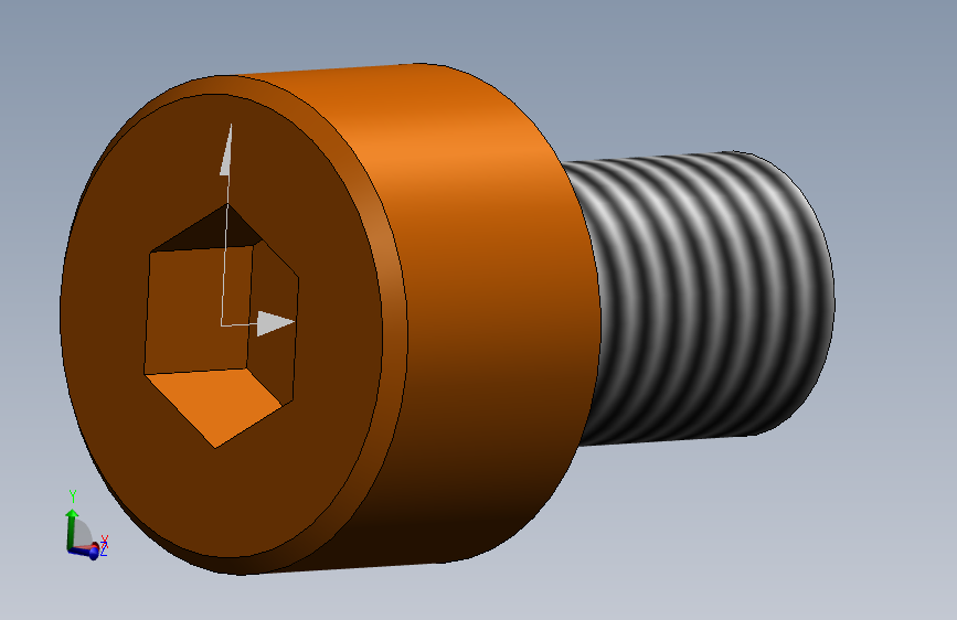 内六角孔螺栓M4X6