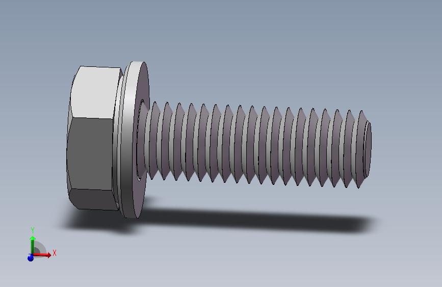 外六角M8螺钉装配体（25）
