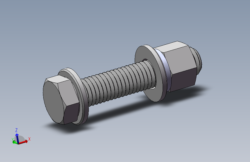 外六角M12螺钉装配体.（40）