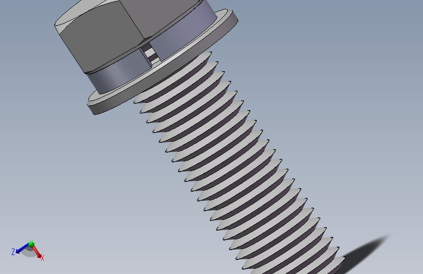 外六角M12螺钉装配体.（65）