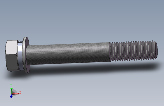 外六角M20螺钉装配体（140）