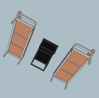 简易沙发茶几组合