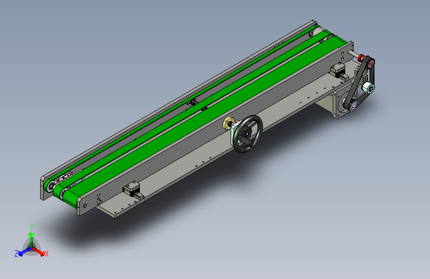 宽度可调输送带