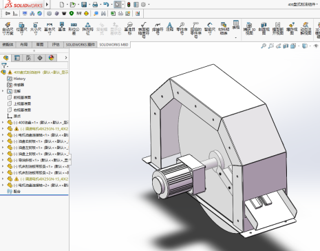 400盘式刮油组件