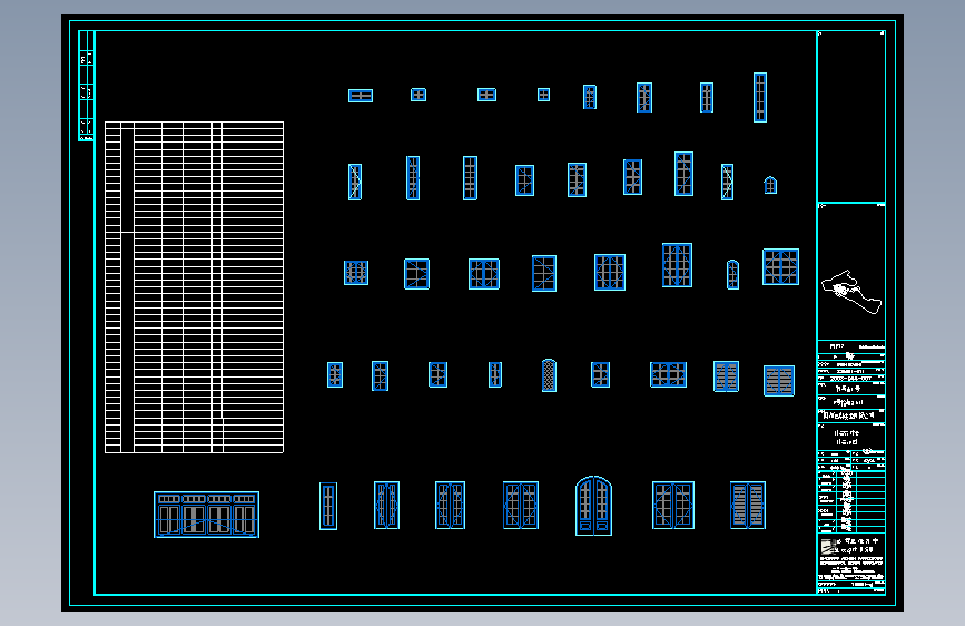 杭州某别墅区石材装饰CAD图30
