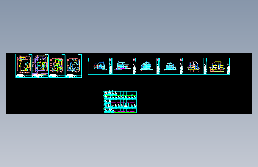 某别墅区会所石材装饰CAD图20