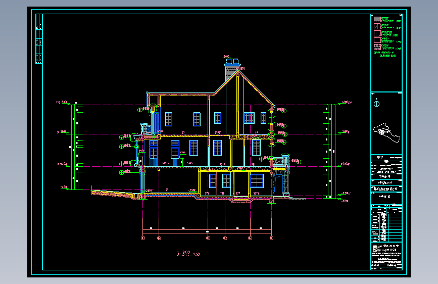 某别墅区石材装饰CAD图24
