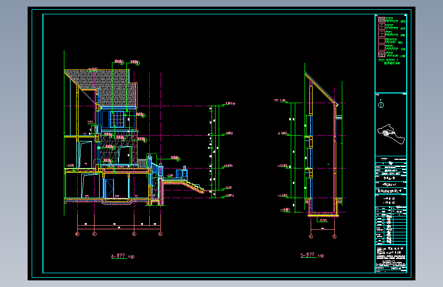 某别墅区石材装饰CAD图25