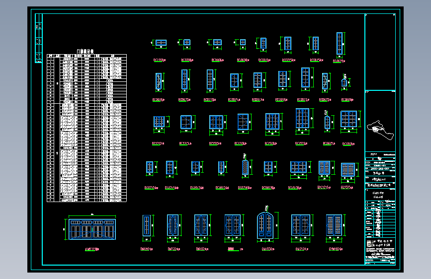 某别墅区石材装饰CAD图26