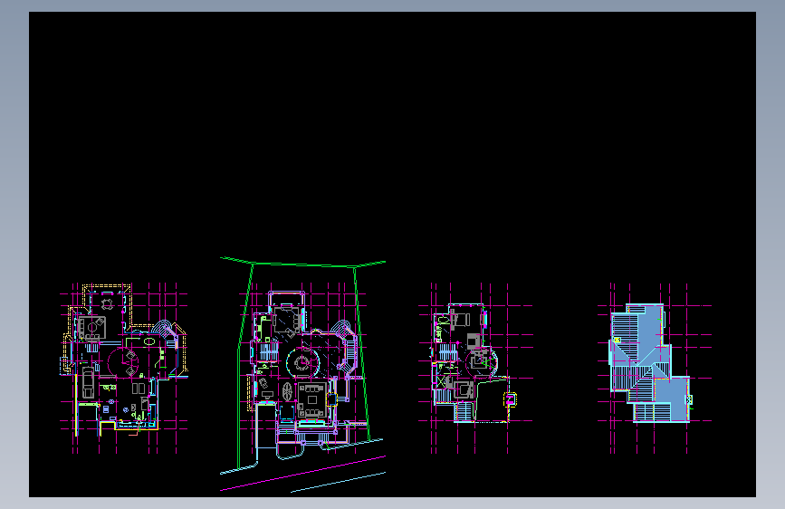 某别墅区石材装饰CAD图30