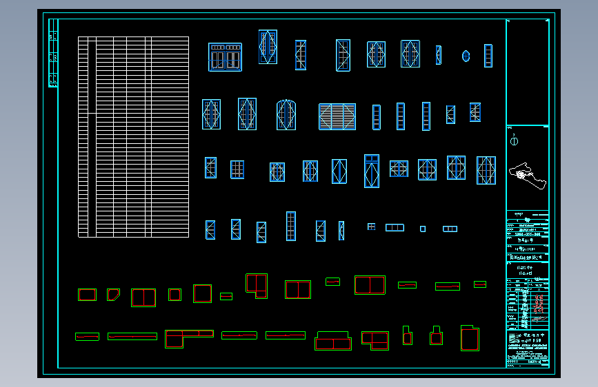 某别墅石材装饰CAD图13