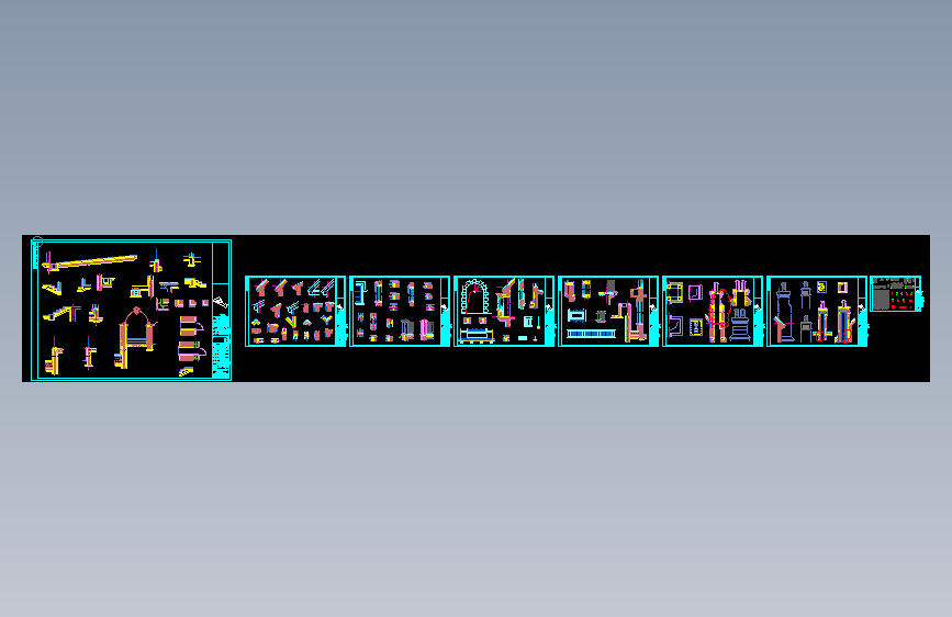 某别墅石材装饰CAD图18