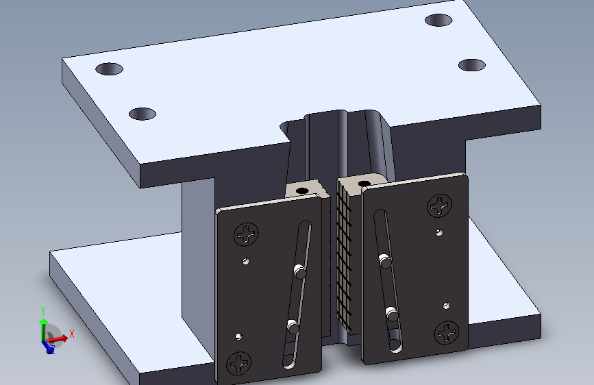 电梯安全钳三维设计