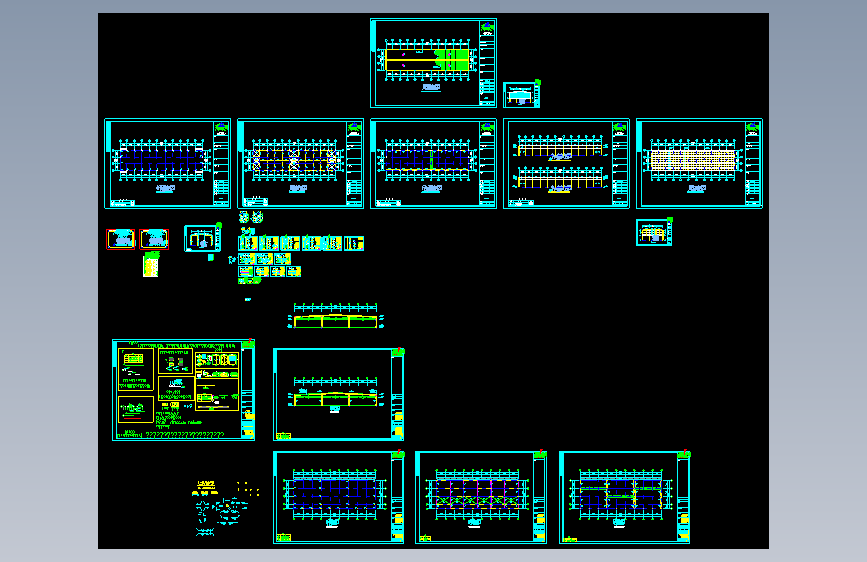 四川某石材公司土建工程CAD图