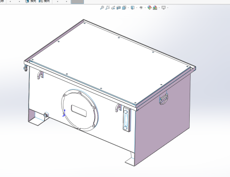 液压油箱200L带清洗窗