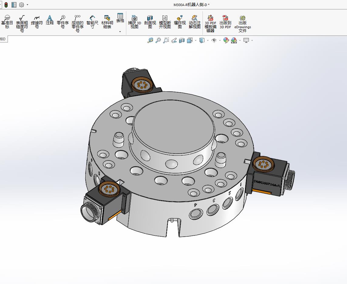 M300A-R机器人换枪盘