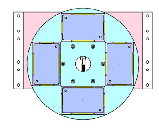 四工位旋转送料机构