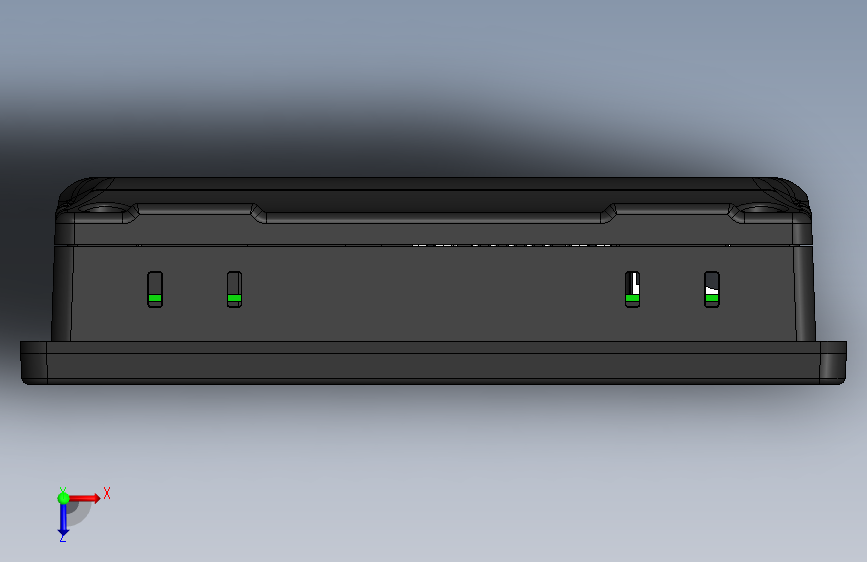 威纶4.3寸型号TK6051iP 俯视图