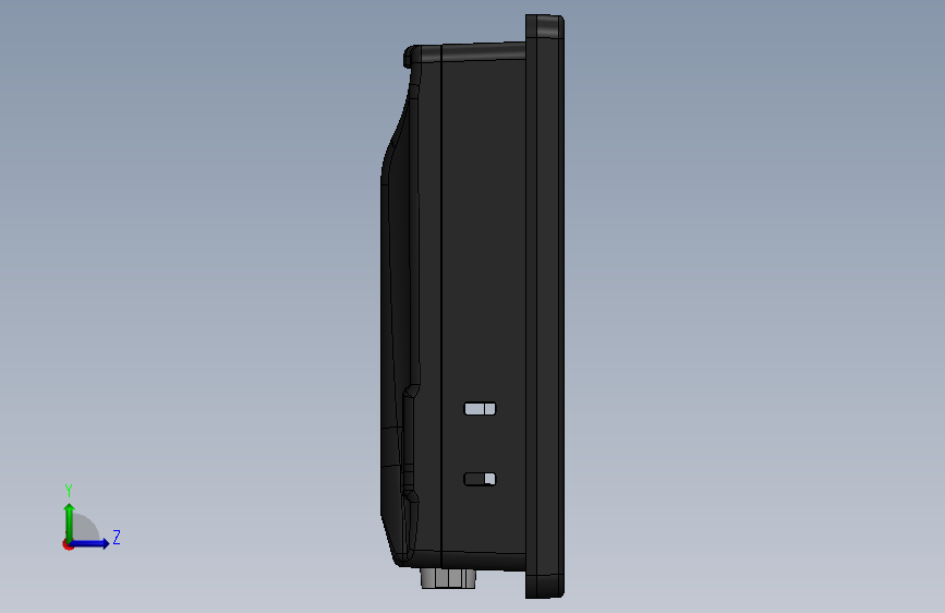 威纶4.3寸型号TK6051iP 左侧视图