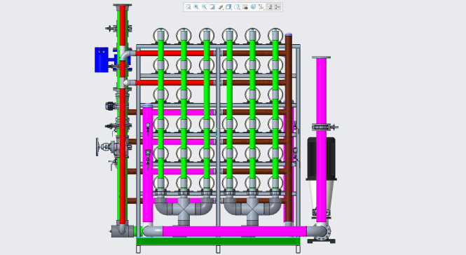 一级反渗透系统