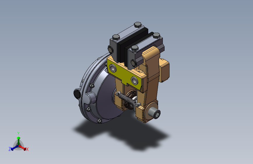 气动制动器（定制）设计模型 896163