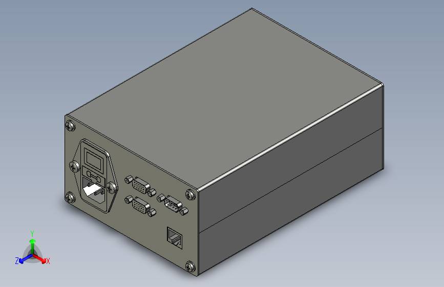 仪器盒模型 1007566
