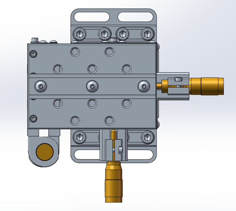 三轴光纤调整位移台 1073545
