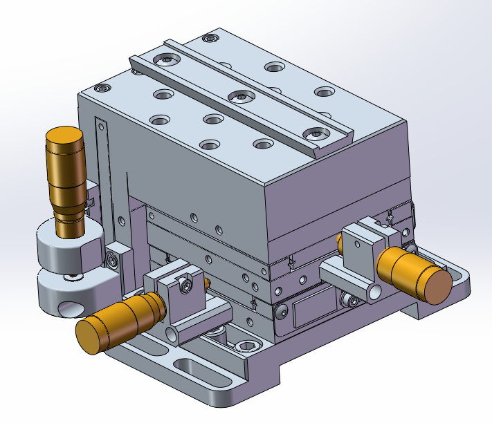 三轴光纤调整位移台 1073545