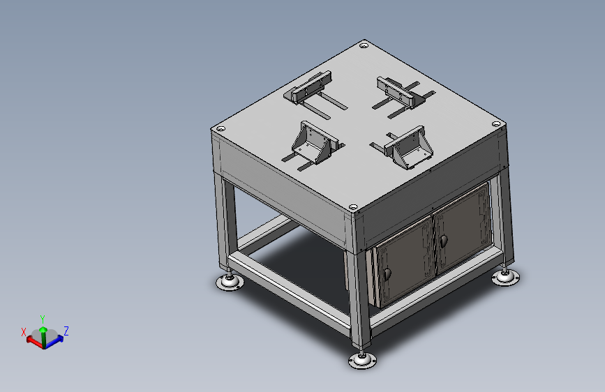 方形同步中心定位工作台 1119021