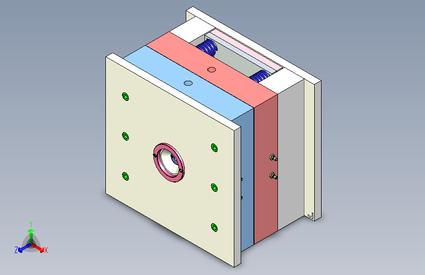 手电钻外壳注塑模具设计图纸-含模流 1080716