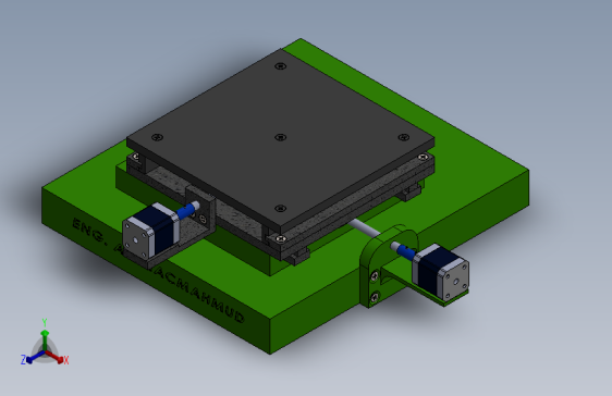 A0001762-2轴运动平台xy平台