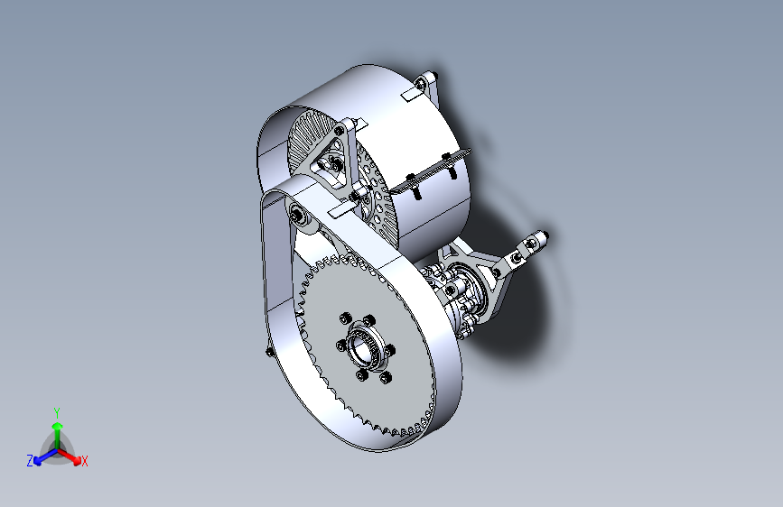 A0001763-FSAE EMRAX 208 汽车动力传动系统