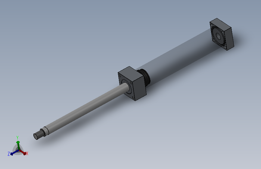 横拉杆液压缸50x25x255 mm