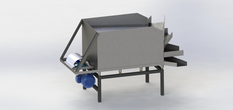 A2003055-粒状矿石筛选机筛分机