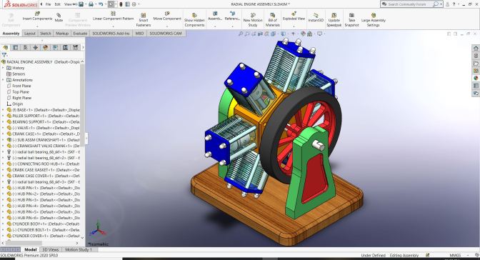 A2003065-径向发动机