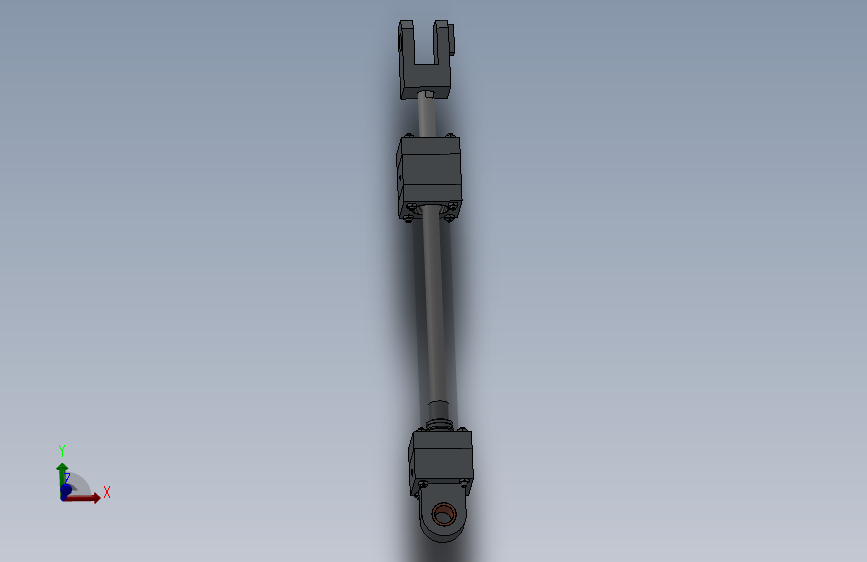 磨机型液压缸（带库欣）50x28x400 mm