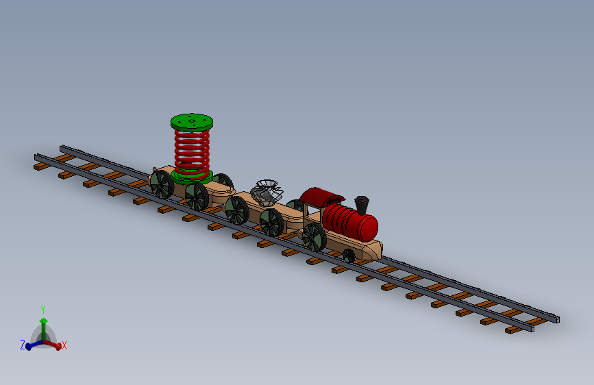 A2003079-木制火车