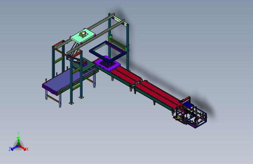 产品自动搬运装箱机