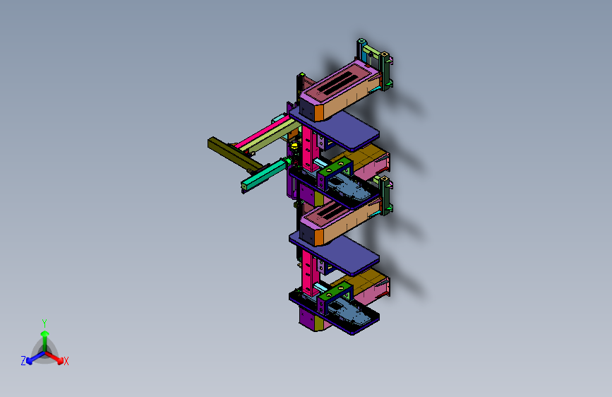 大臂叉组对集成焊接设备