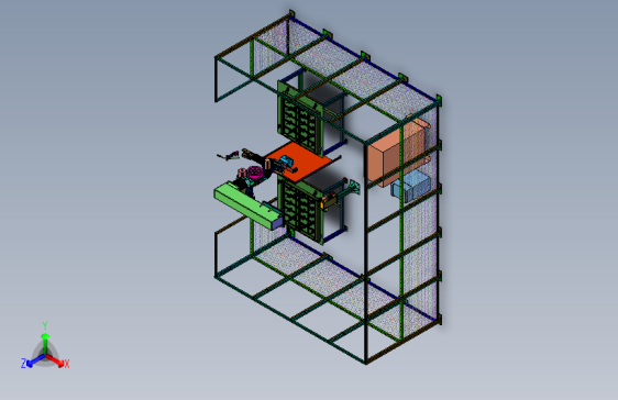 电气柜框架焊接平台
