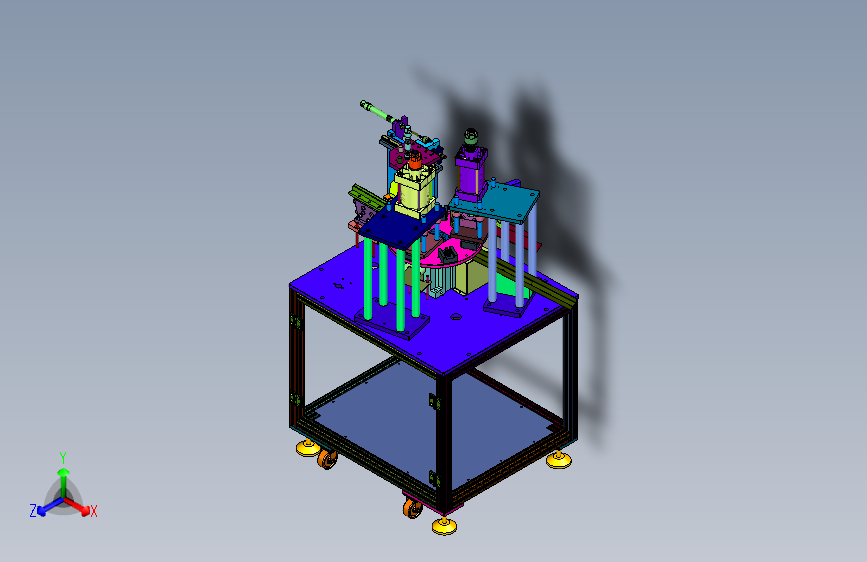 电源插头的压装装置结构
