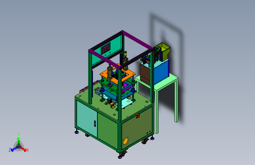 电子外壳安装用拧螺丝机