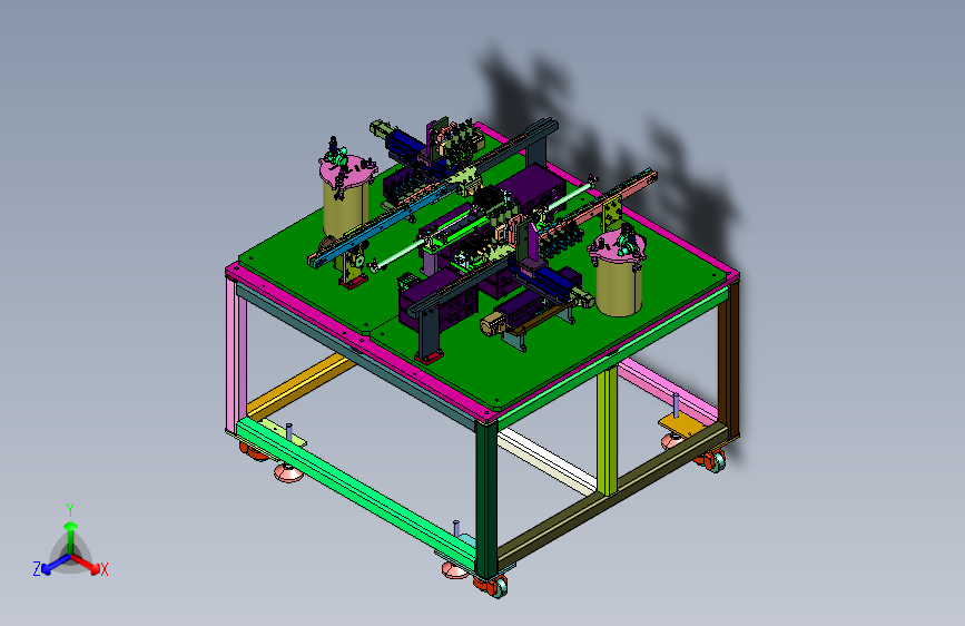 电子元件生产用点胶设备