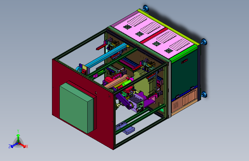 多轴联动无人操作高性能贴膜设备