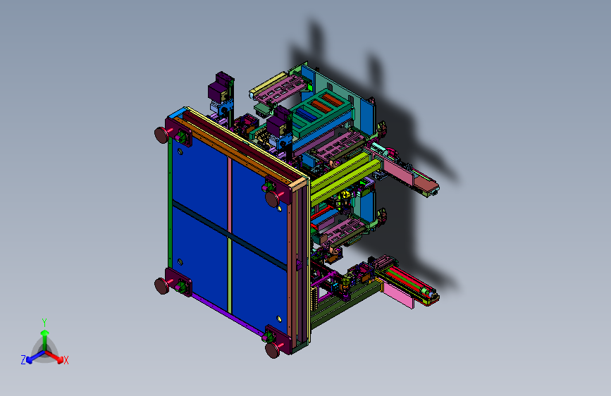 耳机壳成型加工用模具线